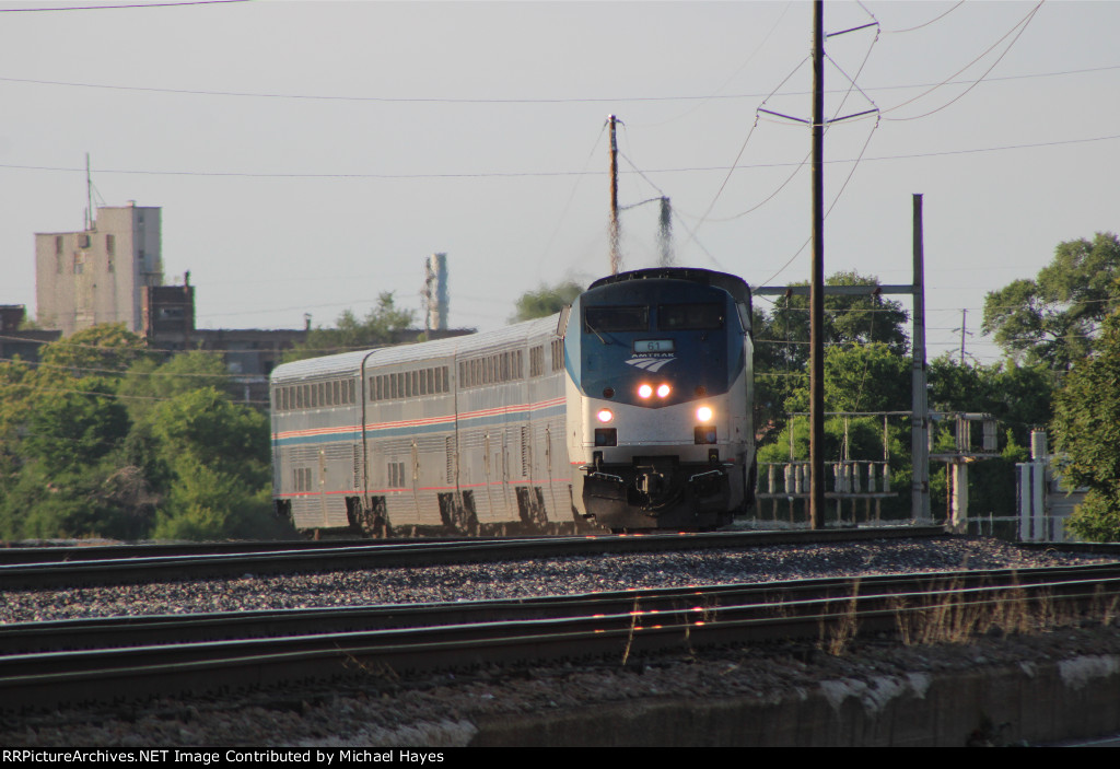 Amtrak 21 in Madison IL